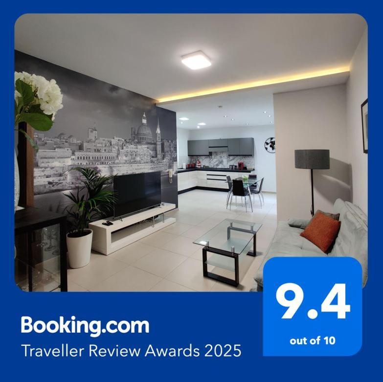 Depiro Point Deluxe - Modern, Designer Apartment 2 Minutes Away From Popular Sliema Seafront Ngoại thất bức ảnh